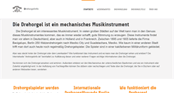 Desktop Screenshot of drehorgelinfo.de