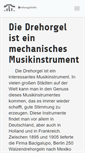 Mobile Screenshot of drehorgelinfo.de